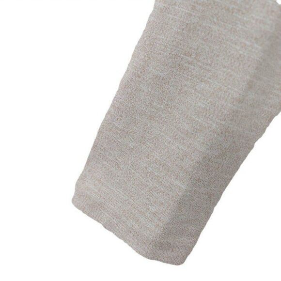 Pacsun Hoodie Womens Small Beige Pullover Scallop Fit Knit Curved Hem Outdoor - Picture 7 of 9